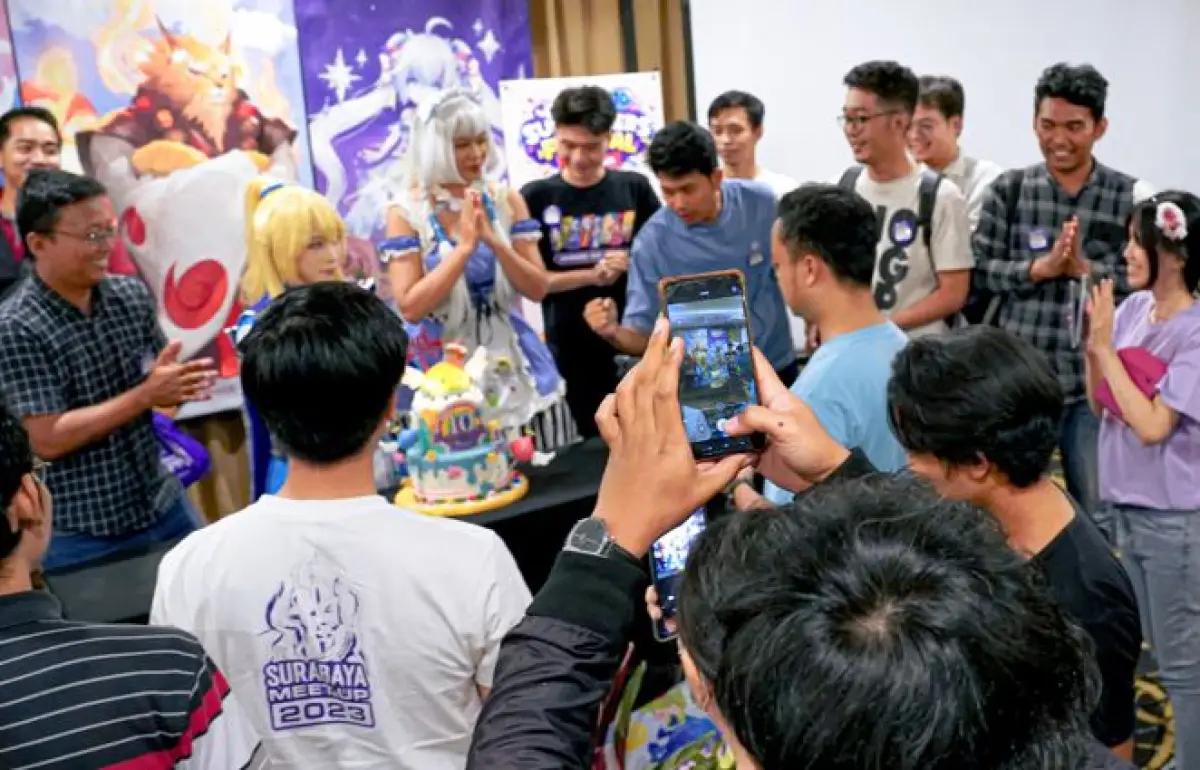 Summoner Festival Surabaya berlangsung meriah. (FOTO: Com2uS)