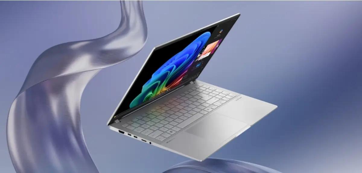 Vivobook S 15 (S5507) laptop pertama yang dilengkapi dengan platform Snapdragon® X (FOTO: Dok. Asus)