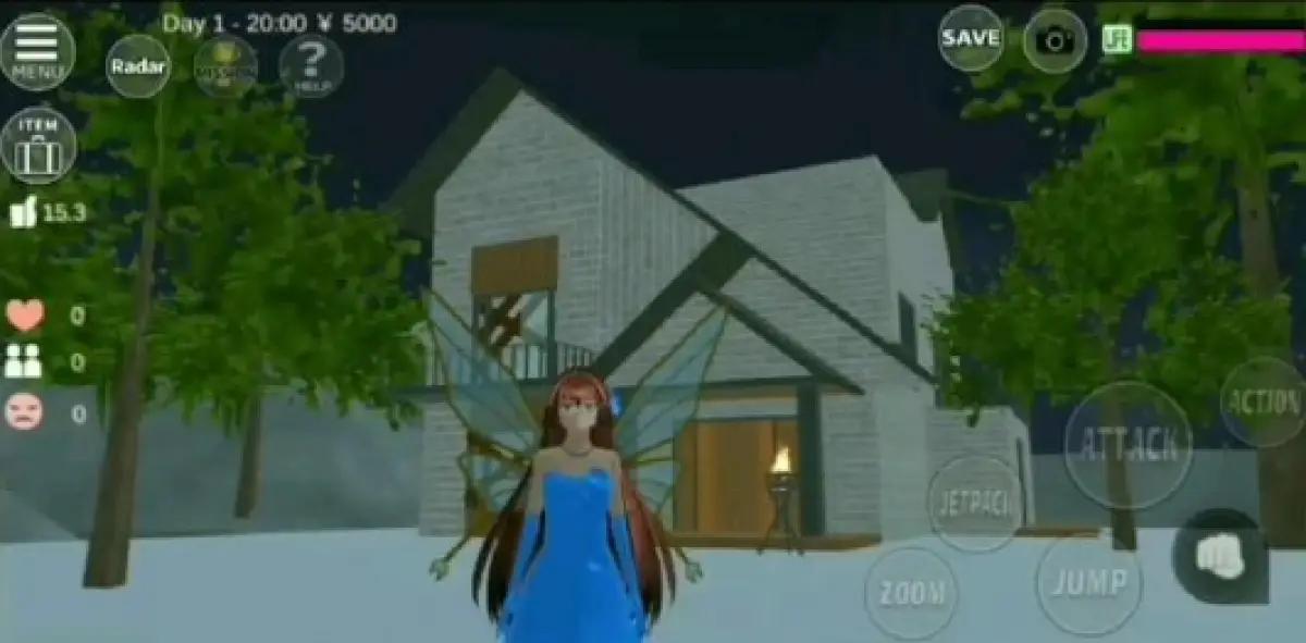 Tempat Angker di Sakura School Simulator. (Sumber: Youtube Sakura Star)