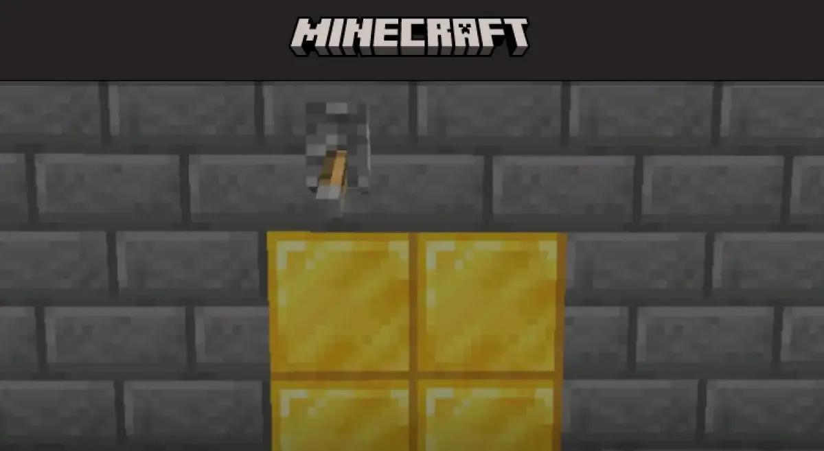 Pintu rahasia di game Minecraft. (Sumber: Minecraft)