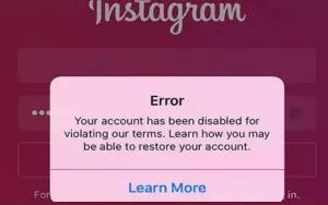 Ilustrasi akun Instagram yang terkena suspend (FOTO: pinterest.com)