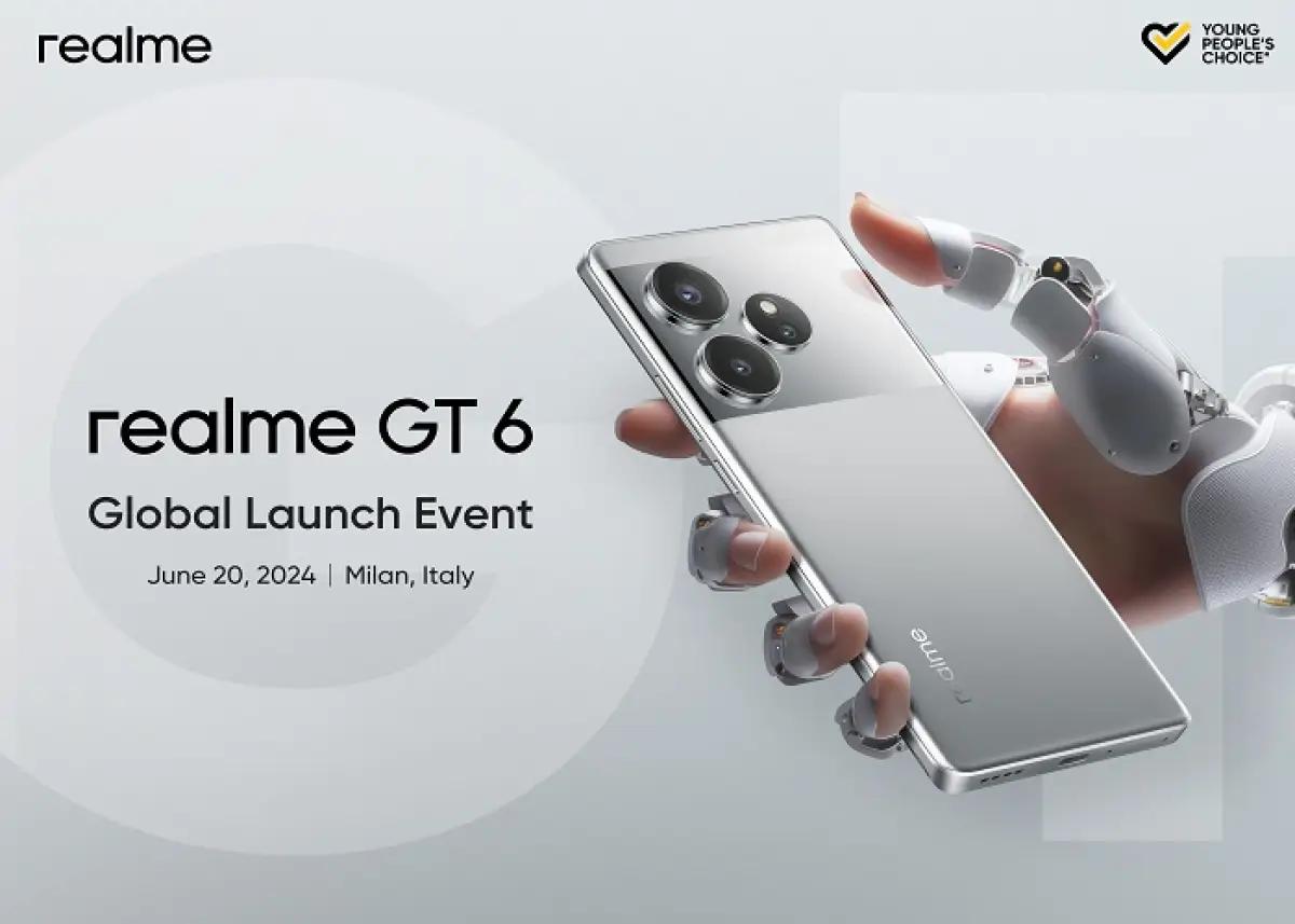 Pengumuman peluncuran global Realme GT 6. (FOTO: dok.realme Indonesia)