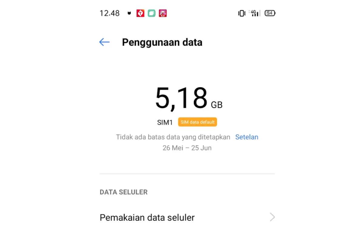 Ilustrasi penggunaan data internet di HP Android (FOTO: Indogamers)