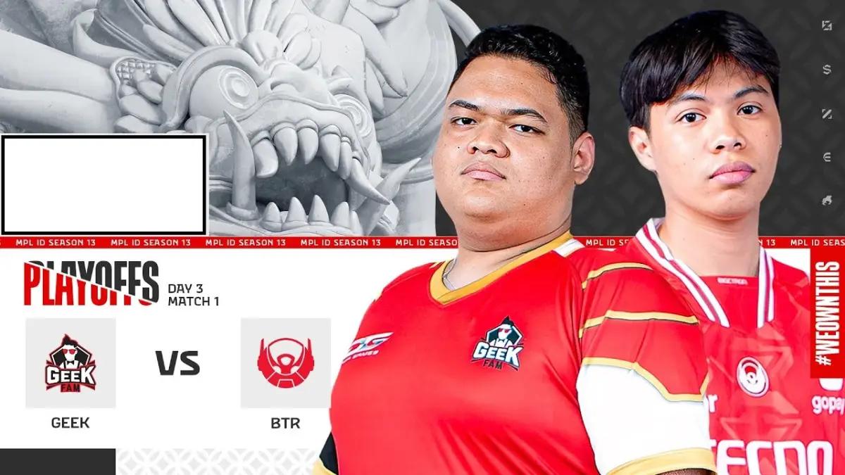 Geek Fam Pulangkan Bigetron Alpha, Amankan Posisi di Final Lower Bracket Playoff MPL ID Season 13(FOTO: MPL Indonesia)