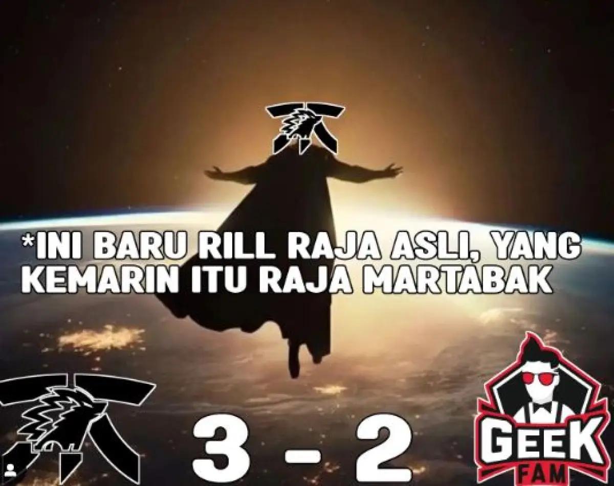 Meme kocak babak playoff MPL ID Season 13 (Instagram/mpl.sarkas) (FOTO: Instagram/mpl.sarkas)