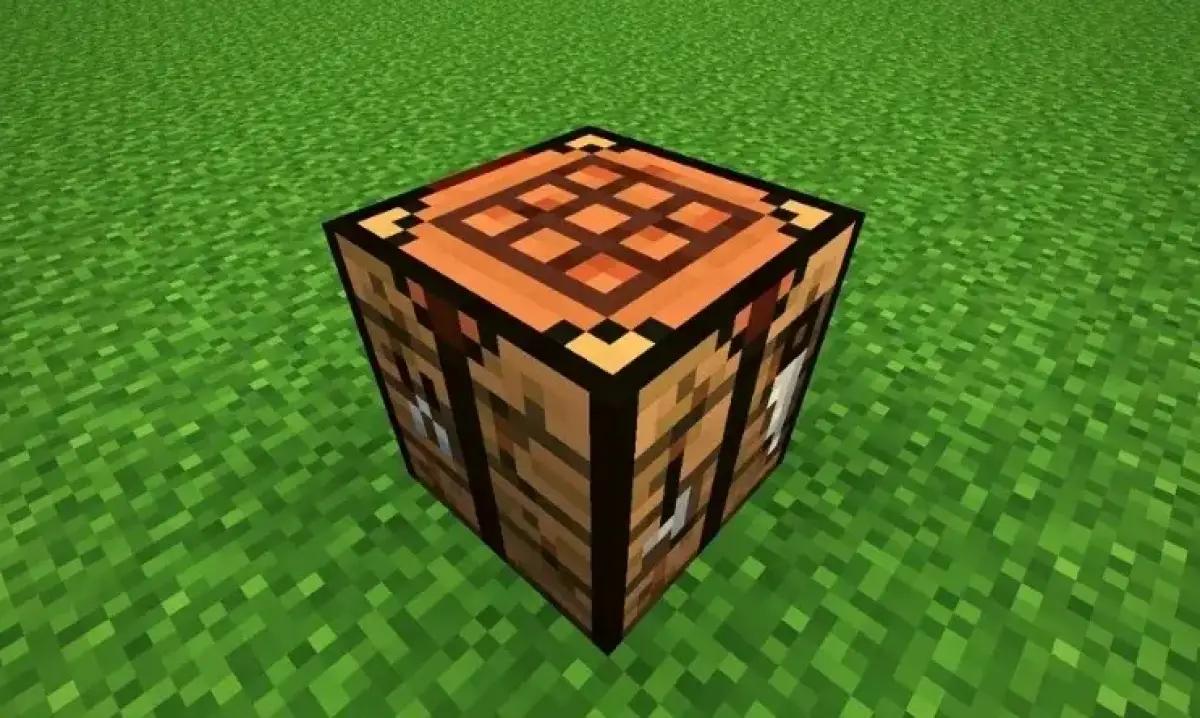 Crafting Table di game Minecraft. (Sumber: Beeborn)