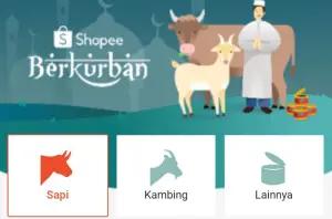 Ilustrasi aplikasi qurban online terpercaya (FOTO: shopee)