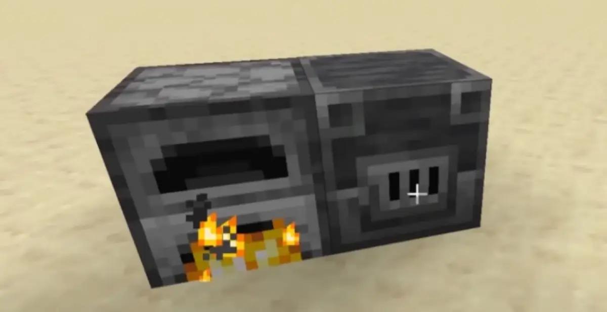 Blast Furnace di game Minecraft. (Sumber: Minecraft)