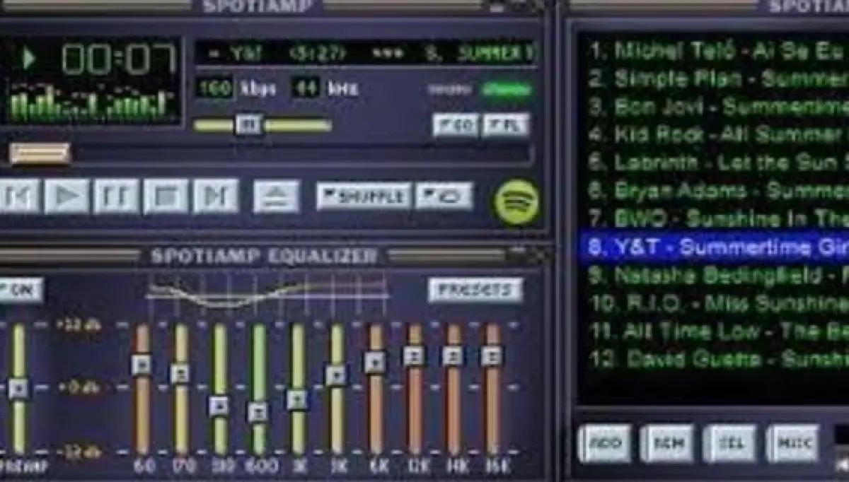 Pemutar musik Winamp, populer pada 90an. (FOTO: Dok.Winamp)