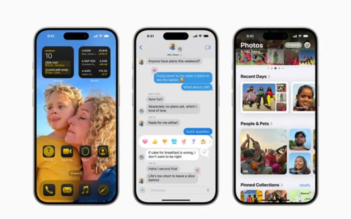 Fitur baru yang terdapat pada iOS 18 (FOTO: phonearena.com)