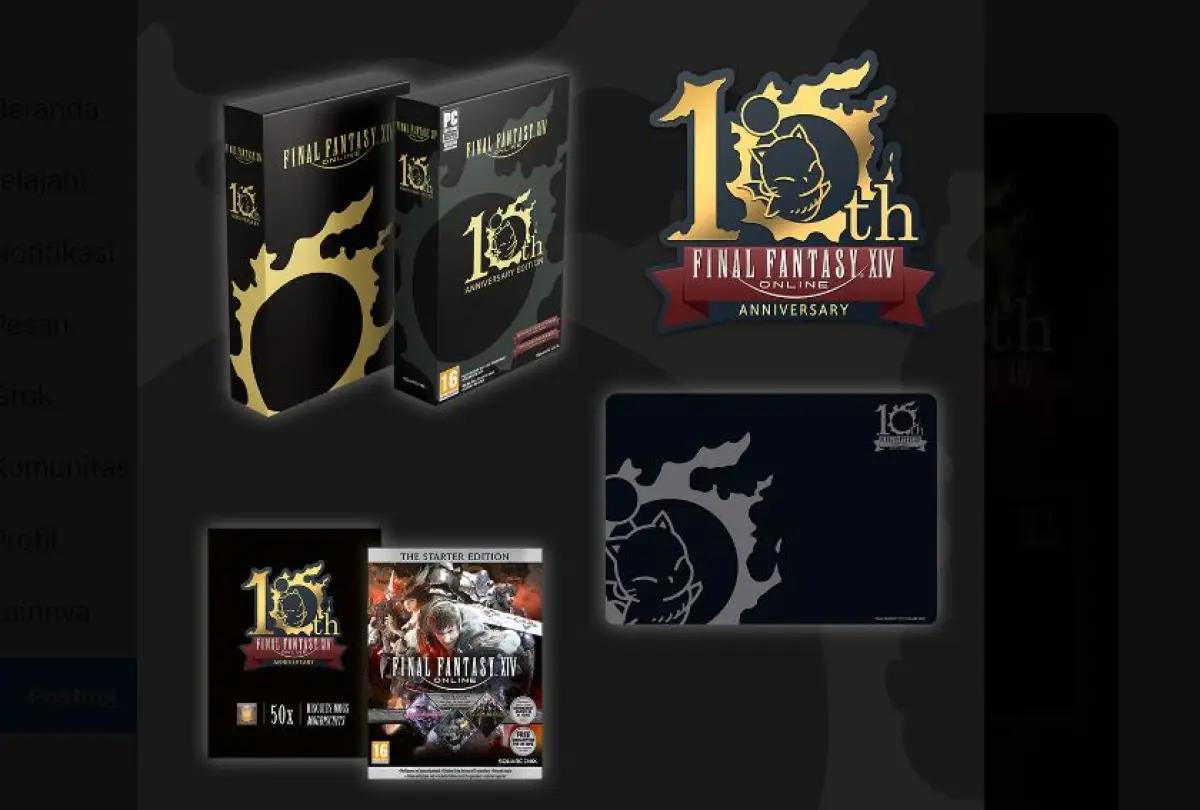 Final Fantasy 14 10th Anniversary Edition. (Sumber: Square Enix)