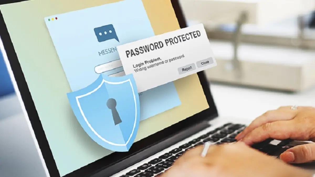 Ilustrasi penggunaan antivirus di laptop (FOTO: kaspersky)