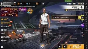 Ilustrasi bermain Free Fire di laptop (FOTO: Bignox)