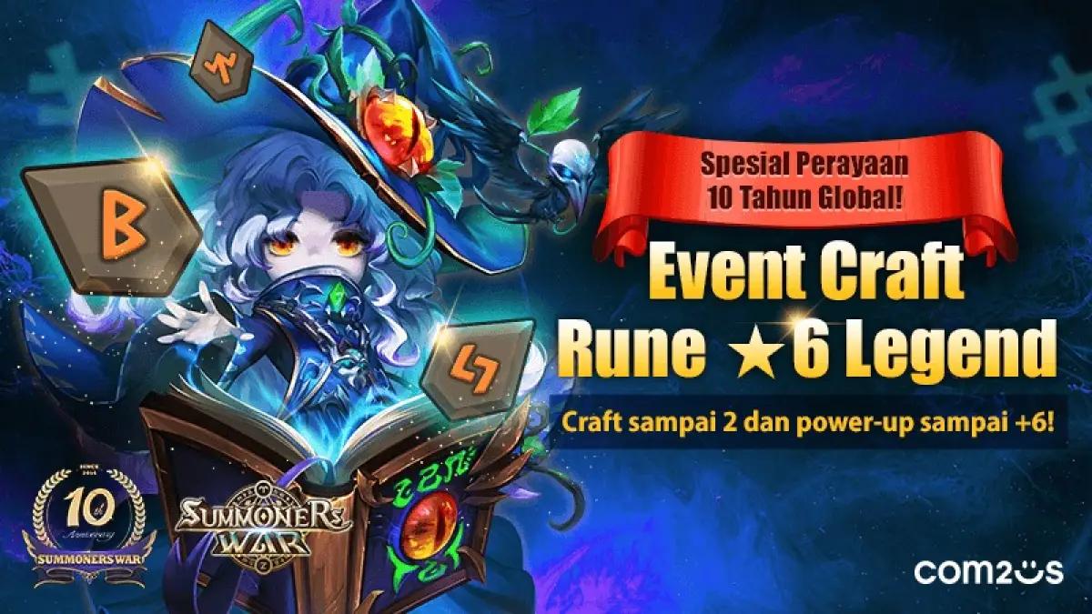 Summoners War sediakan hadiah Rune Legend. (FOTO: Com2uS)