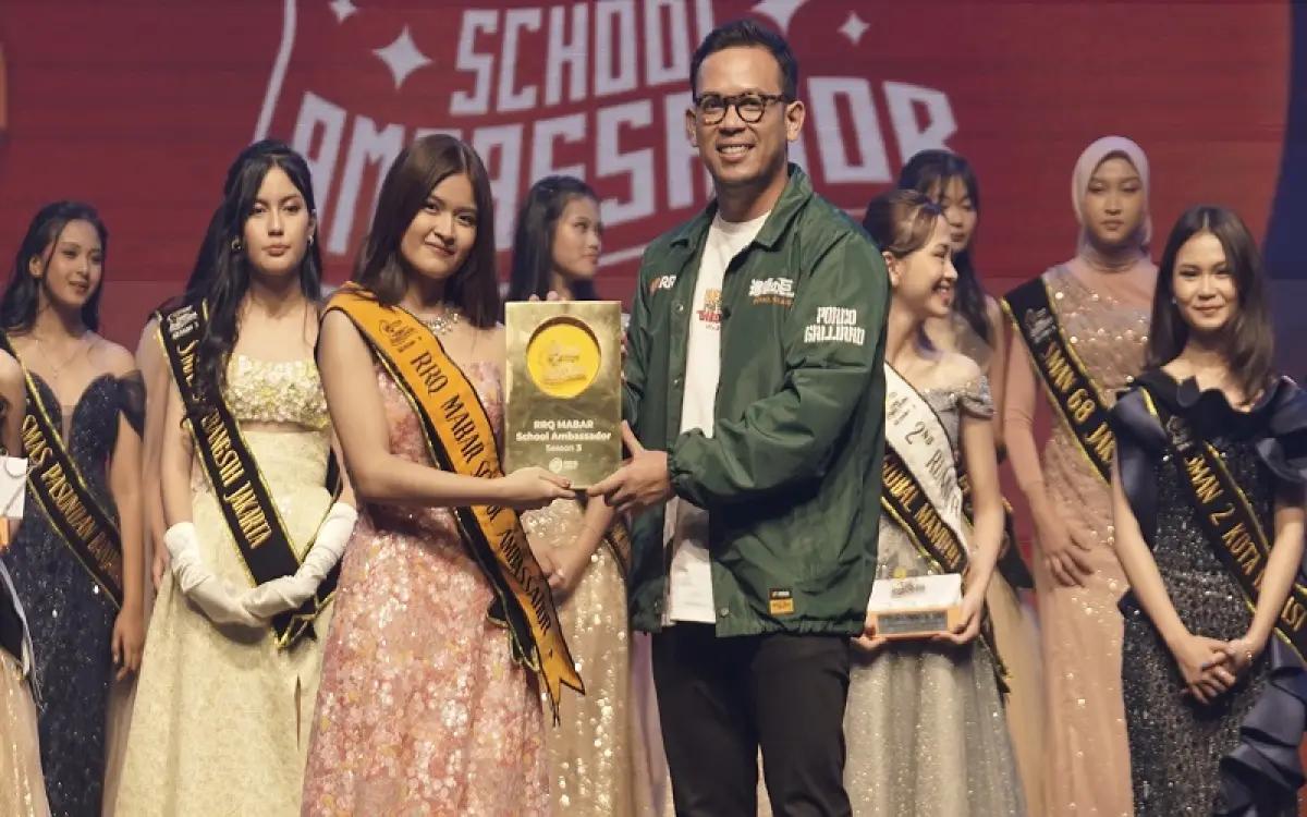 Axella Ayu Izzara Quintana dari Binus School Bekasi terpilih menjadi pemenang RRQ Mabar School Ambassador Season 3. (FOTO: Dok. Team RRQ)