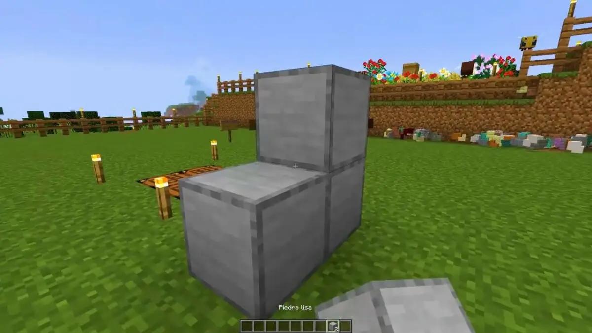 Smooth stone di game Minecraft. (Sumber: Softonic)