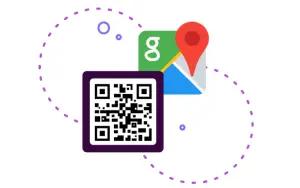 Ilustrasi barcode lokasi Google Maps (FOTO: ME-QR)