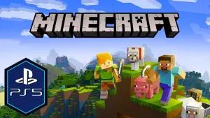 Minecraft di PS5. (Sumber: Skycaptin)