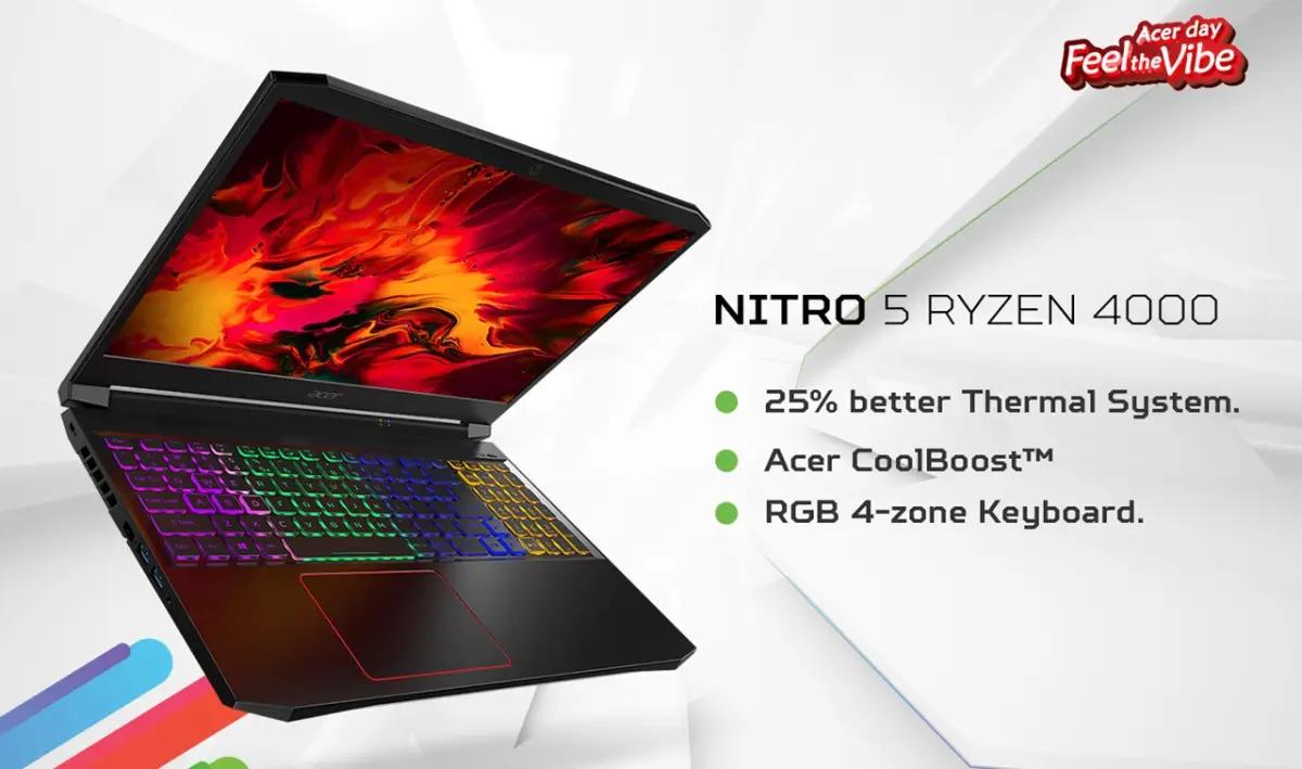 Acer Nitro 5 AN515-44 (FOTO: Acer)