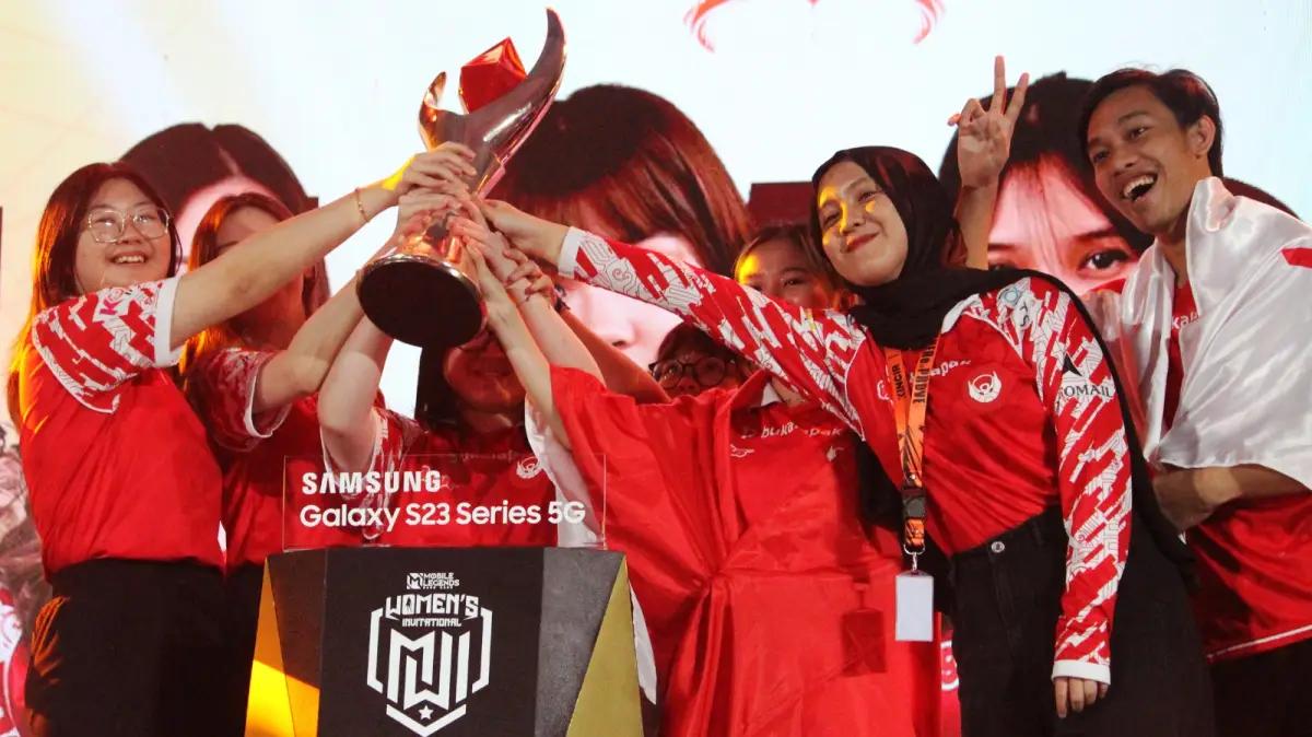 Tim nasional MLBB Women Indonesia yang akan berlaga di IESF 2024 (FOTO: MLBB Women/One Esports)