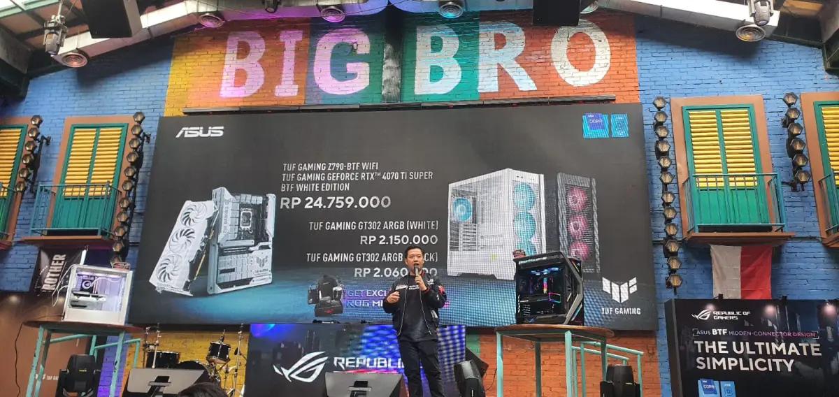 Republic of Gamers (ROG) meluncurkan ekosistem PC dengan tema Back to the Future (FOTO: Indogamers.com/Ica Juniyanti)