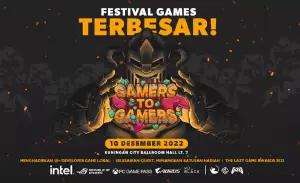 Gamers to Gamers Festival Tahun 2022 (FOTO: The Lazy Game)