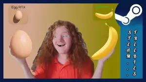 Game Banana dan Egg. (Sumber: Cheery TV)