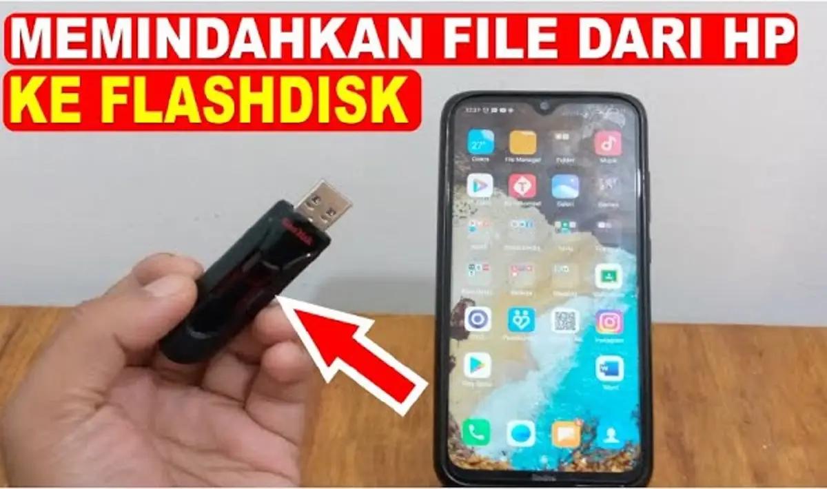 Cara Backup Data HP ke Flashdisk (FOTO: YouTube/Goliketrik)