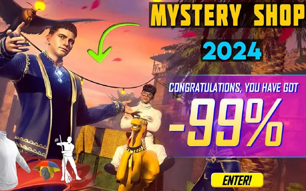 Mystery Shop Free Fire 2024 (FOTO: YouTube/Yogi JR Gaming)