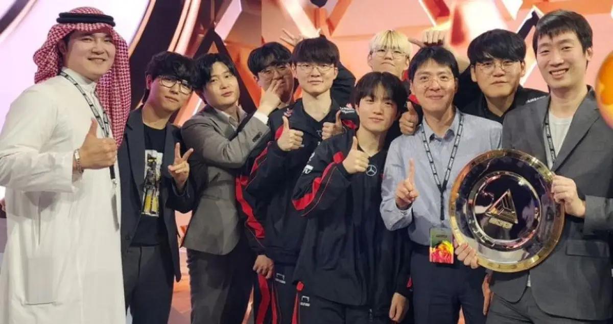 T1 Berjaya di Esports World Cup 2024: Kemenangan Besar di Ajang Internasional (FOTO: Twitter/X @keriyusi)