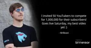 MrBeast. (Sumber: Twitter.com/@MrBeast)