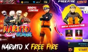Kolaborasi Free Fire dengan Naruto Shipudden (FOTO: YouTube/Rasmic Raaz)