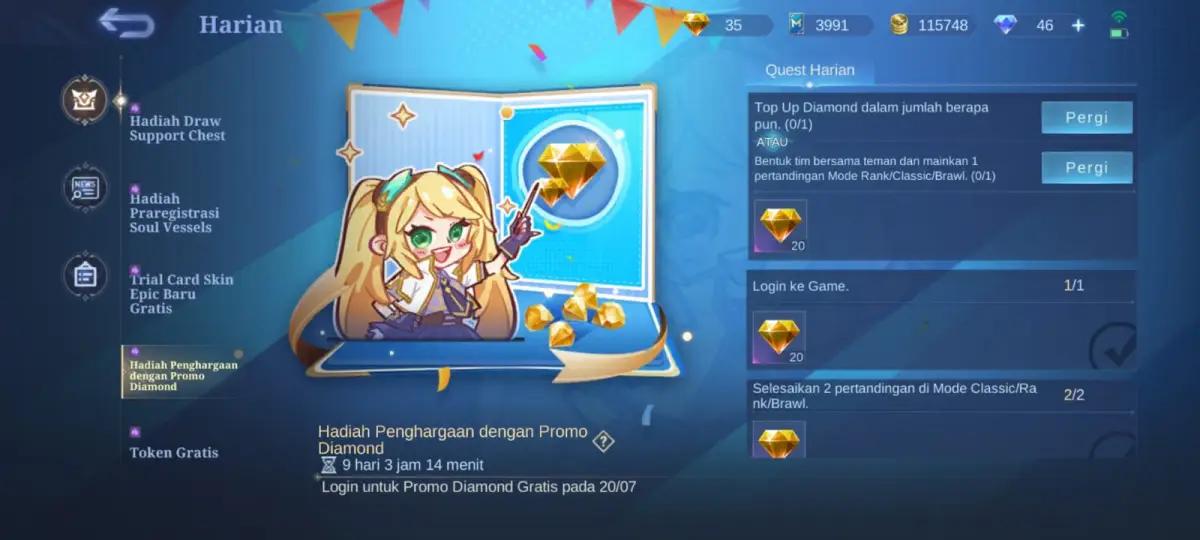 Cara Dapatkan Diamond Kuning untuk Membeli Skin dan Recall Effect di Mobile Legends, Pastikan Jangan Sampai Kelewatan! (FOTO: Mobile Legends)