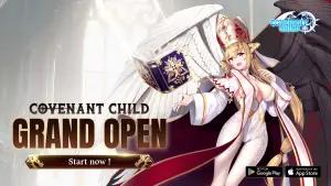 Permainan P2E mobile Covenant Child Grand Open hadirkan 3 karakter baru.