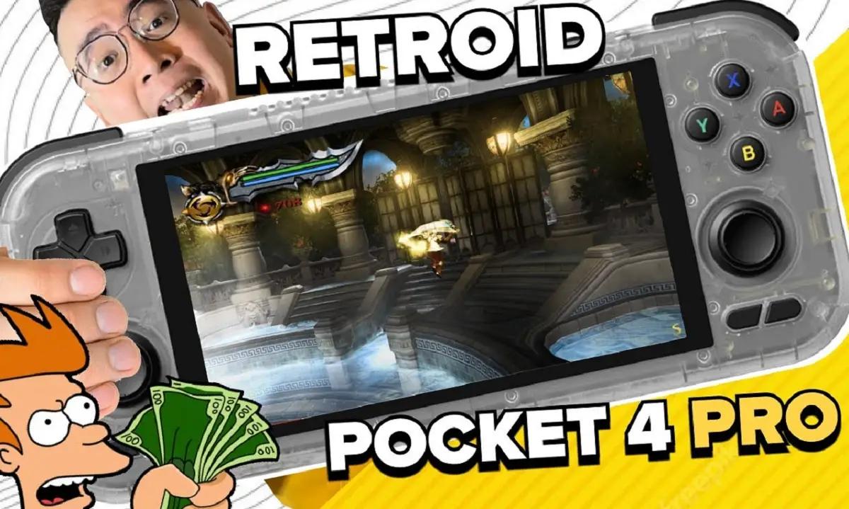 Console Game Retroid Pocket 4 Pro (FOTO: YouTube/THEOTECHBOOM)