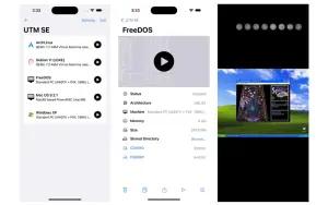 UTM: SE Retro PC Emulator (FOTO: App Store)