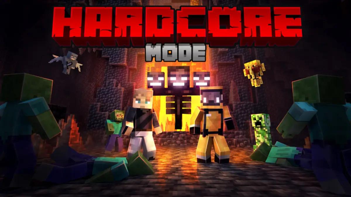 Mode Hardcore di Minecraft. (Sumber: Minecraft)