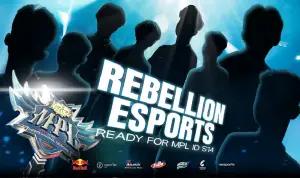Daftar Roster Rebellion Esports di MPL ID S14 (FOTO: X/RBLesports_ID)