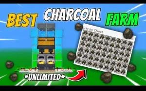 Cara Membuat Arang atau Charcoal di Game Minecraft (FOTO: YouTube/Mr. Immortal)