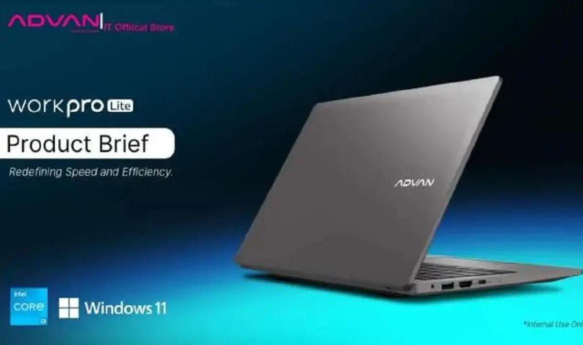 Laptop Advan Workpro Lite (FOTO: Advan Digital)