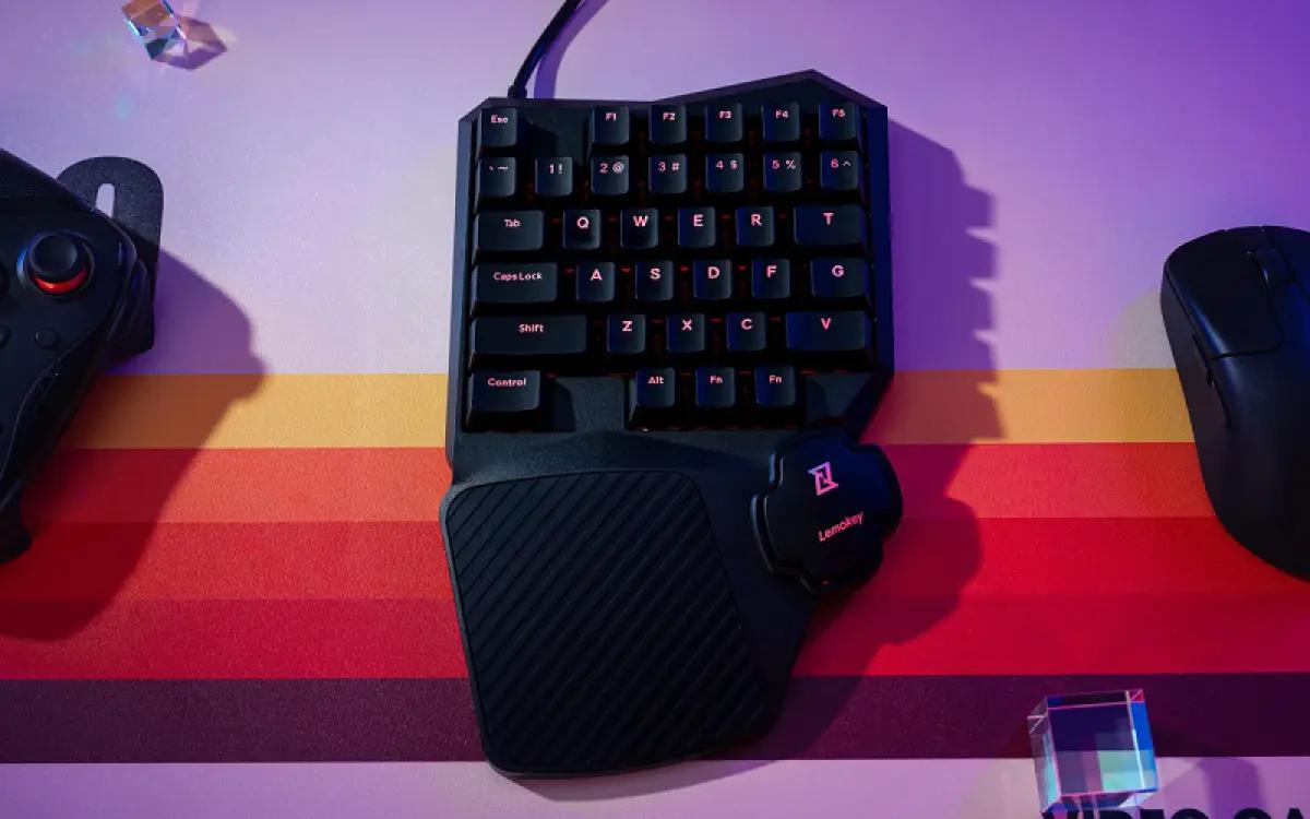 Keyboard gaming satu tangan, Lemokey X0 (FOTO: Lemokey)