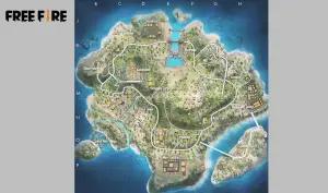 Map Bermuda Free Fire (FOTO: Garena)