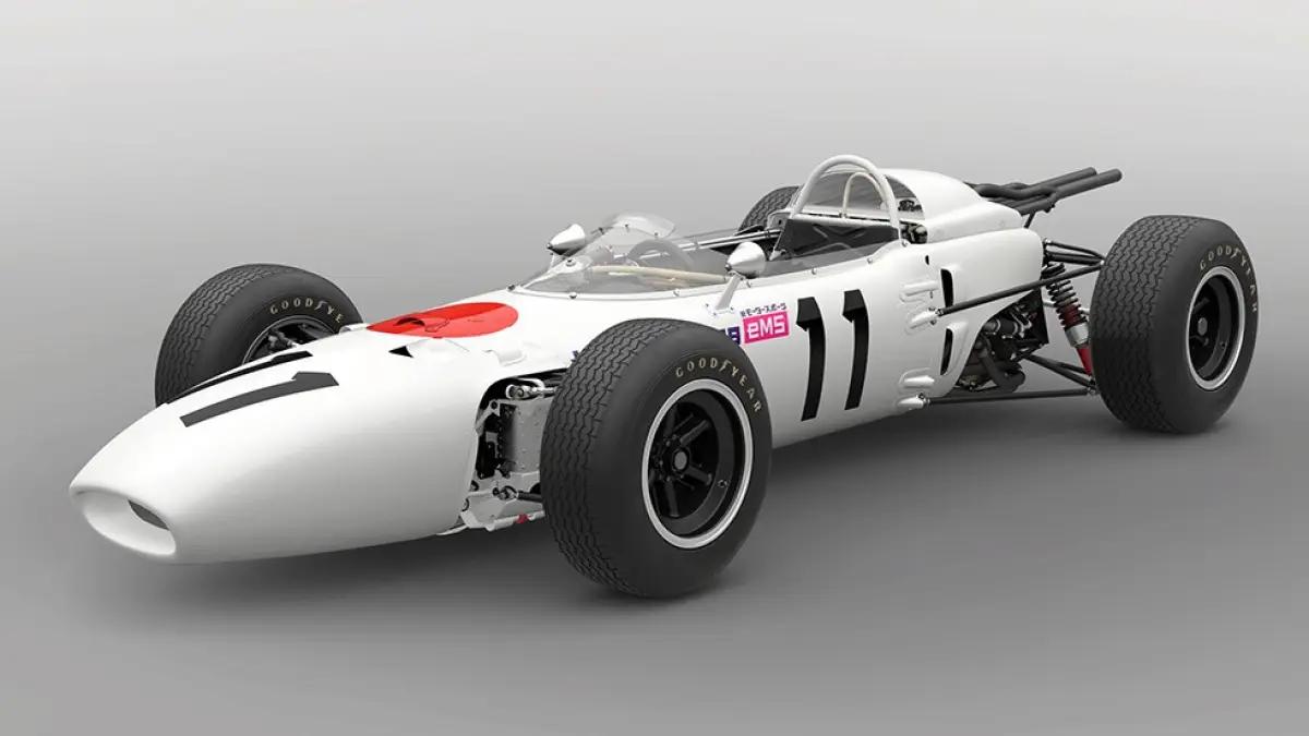 Para peserta akan berkompetisi menggunakan mobil balap F1 legendaris Honda yaitu Honda RA272 (FOTO: Dok. Honda Motor)