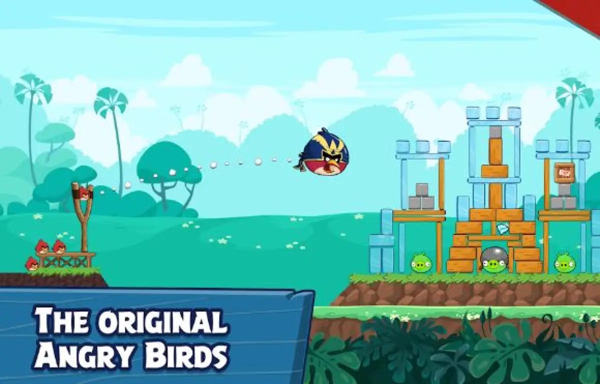 Angry Birds, salah satu game tertua di Android. (kredit: dok, PlayStore) (FOTO: Dok.PlayStore)