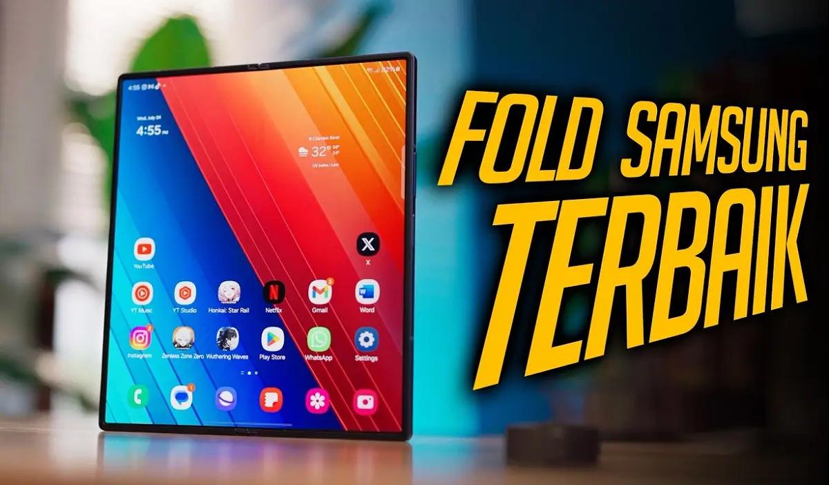 Samsung Galaxy Z Fold 6 5G (Foto: YouTube/Putu Reza)