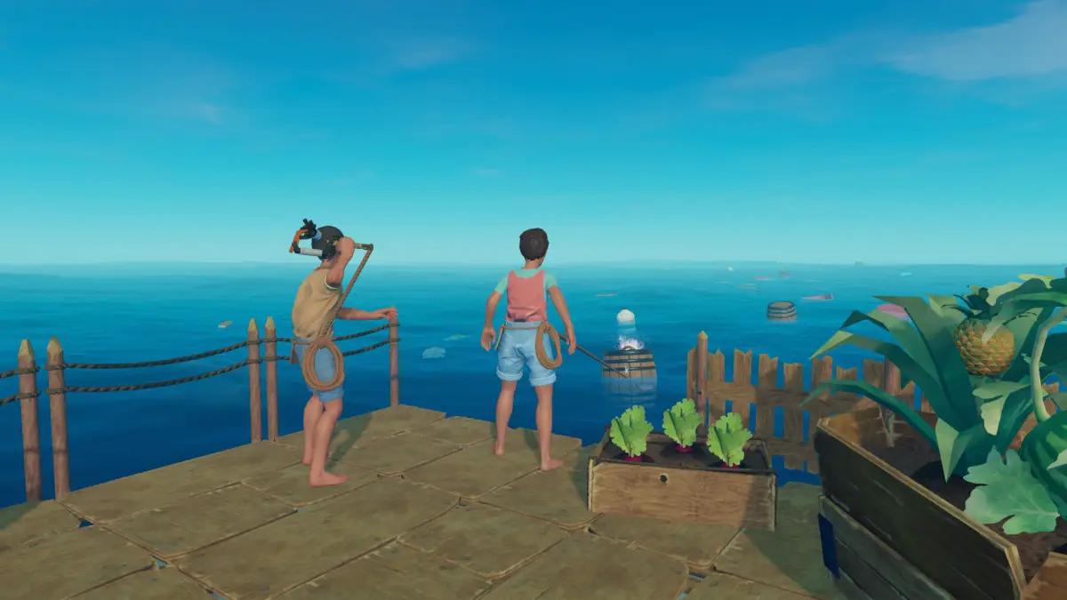 Raft, salah satu game survival terbaik buat mabar. (Sumber: Epic Games)