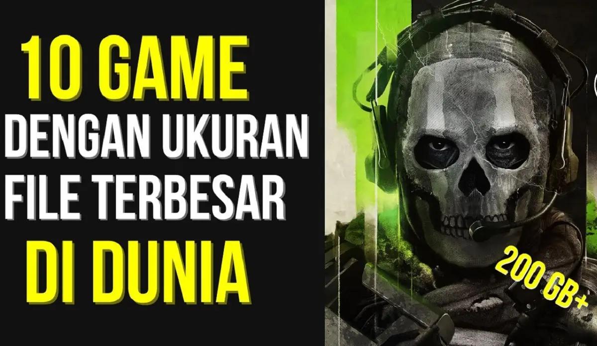 10 Game Ukuran File Terbesar (Foto: YouTube/Koshike)