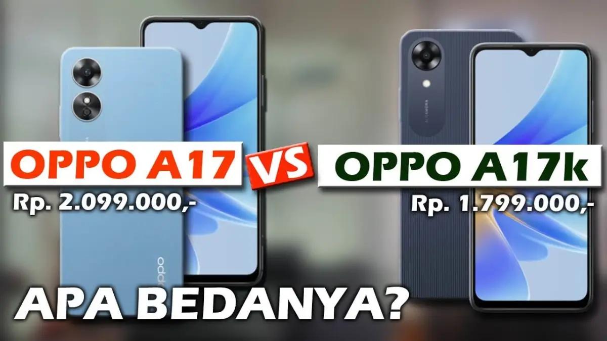 OPPO A17k (Foto: YouTube/reviewFira)