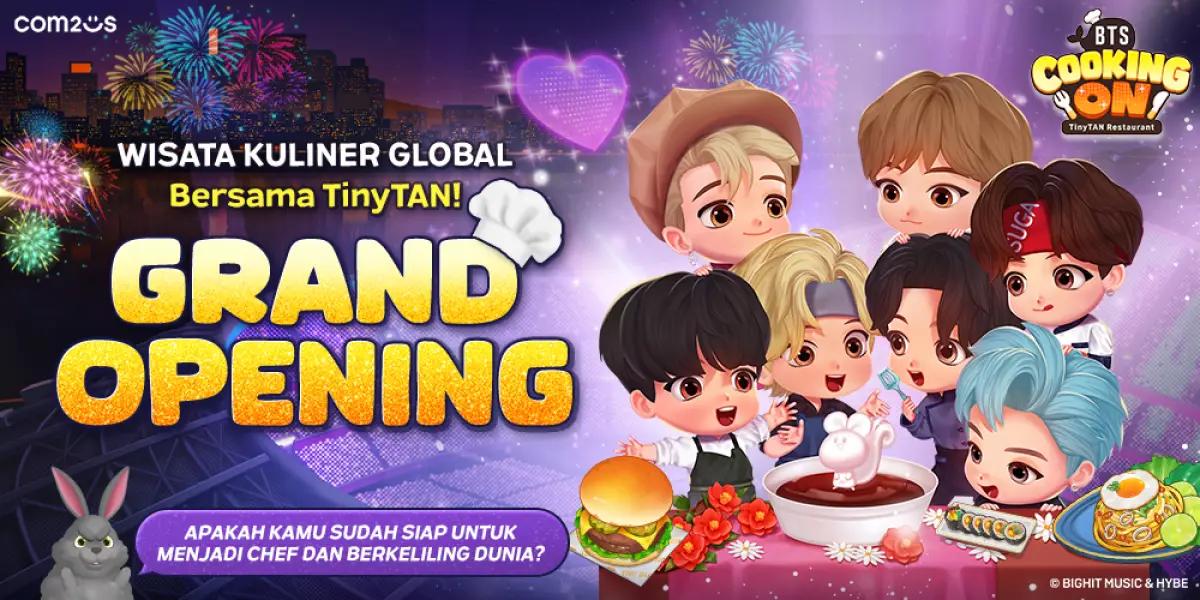 BTS Cooking On resmi dirilis secara global. (FOTO: Com2uS)