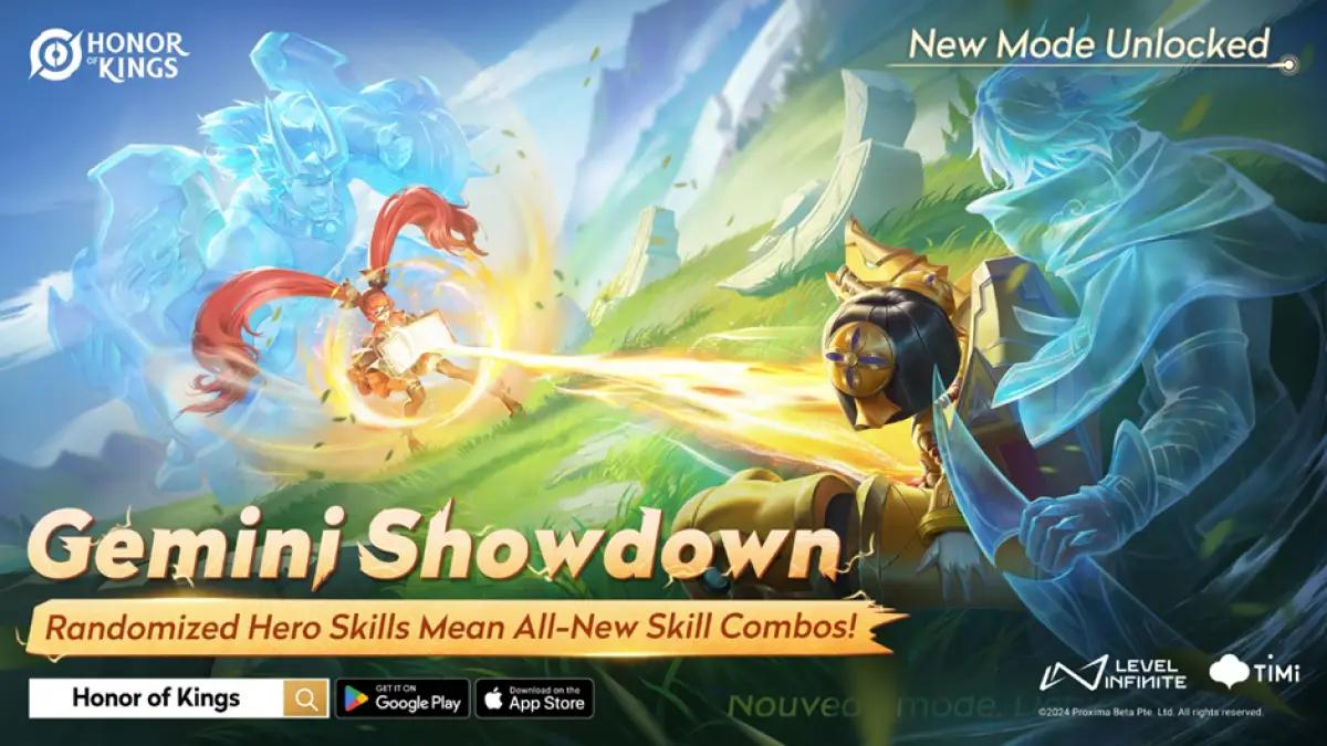 Fitur terbaru pada mode Arcade yaitu Gemini Showdown di Honor of Kings (FOTO: Dok.HonorogKings)